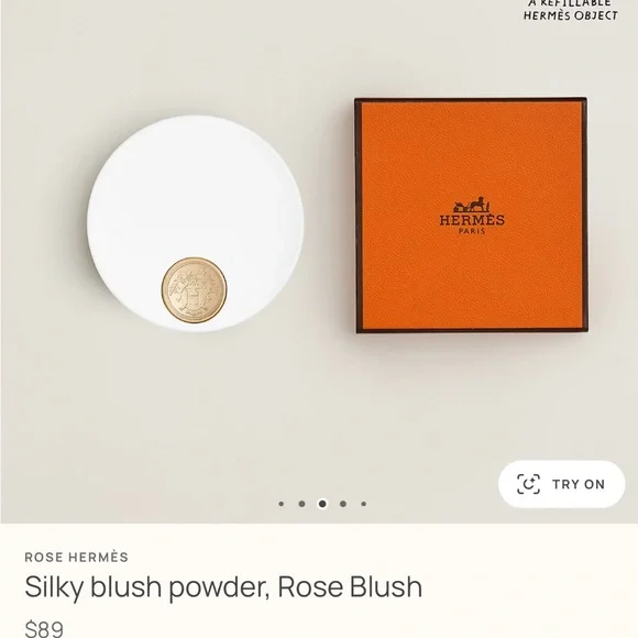 Hermès Silky Blush Powder in Rose Plume - Picture 5 of 9